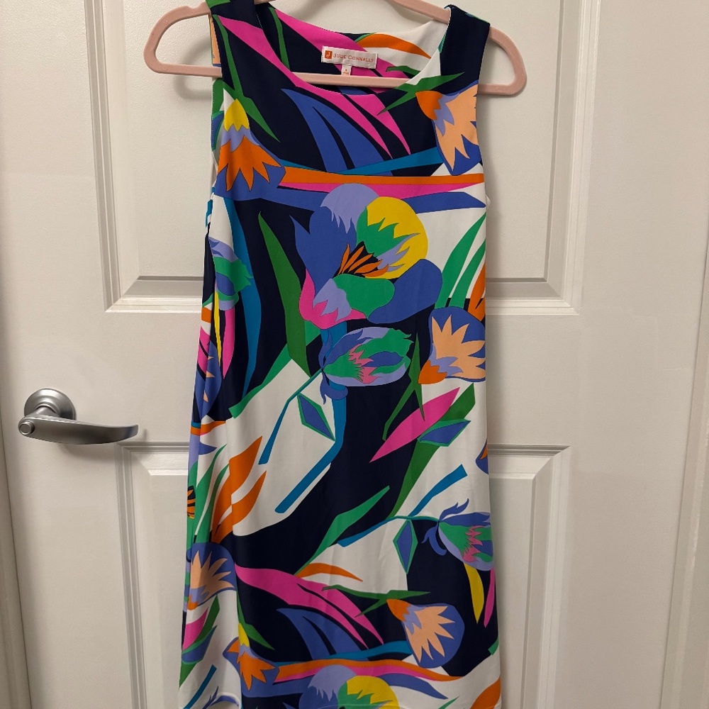 Jude Connally Lisa Dress in tropical print